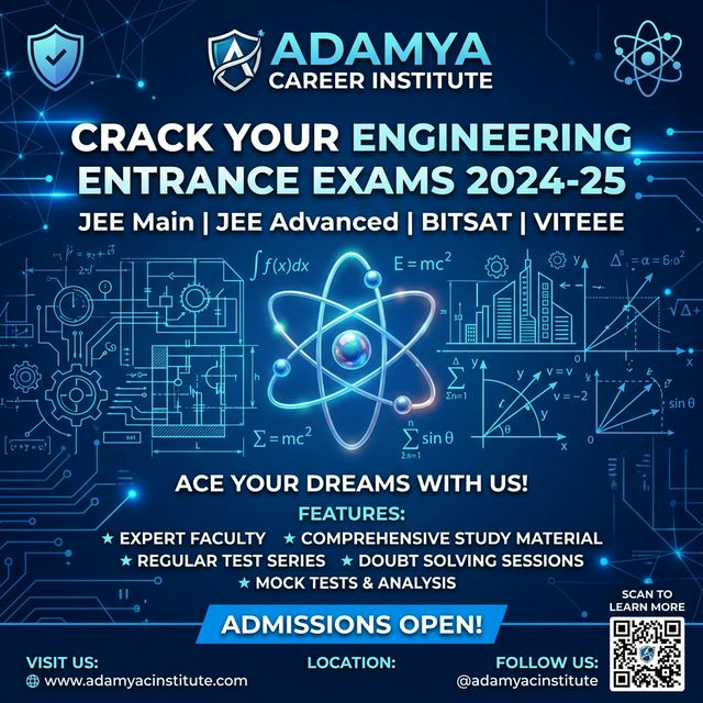 JEE Preparation - Adamya Career Institute